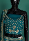 Art Dupion Silk Diamond Work Designer Lehenga Choli - 2